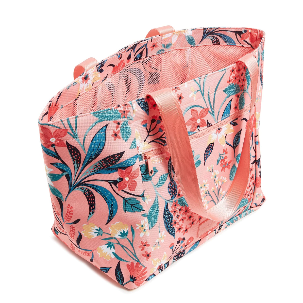 ReActive Drawstring Family Tote : Paradise Bright Coral - Vera Bradley - Image 2