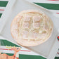 A delicious looking pie on the Nora Fleming platter