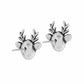 Reindeer Glitz Green Mini Post Earrings from Brighton Designs.
