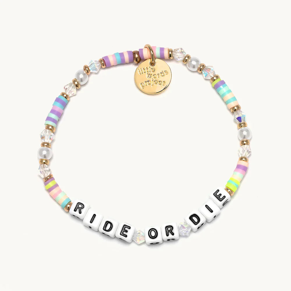 Ride or Die Bracelet - Little Words Project