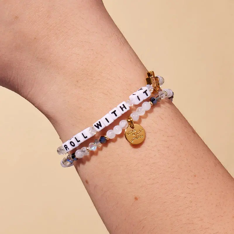 Little Words Project Roll With It Hanukkah Beaded Bracelet