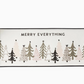 Christmas Village Ceramic Tray