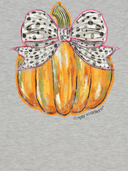 Bow Pumpkin Short Sleeve Tee