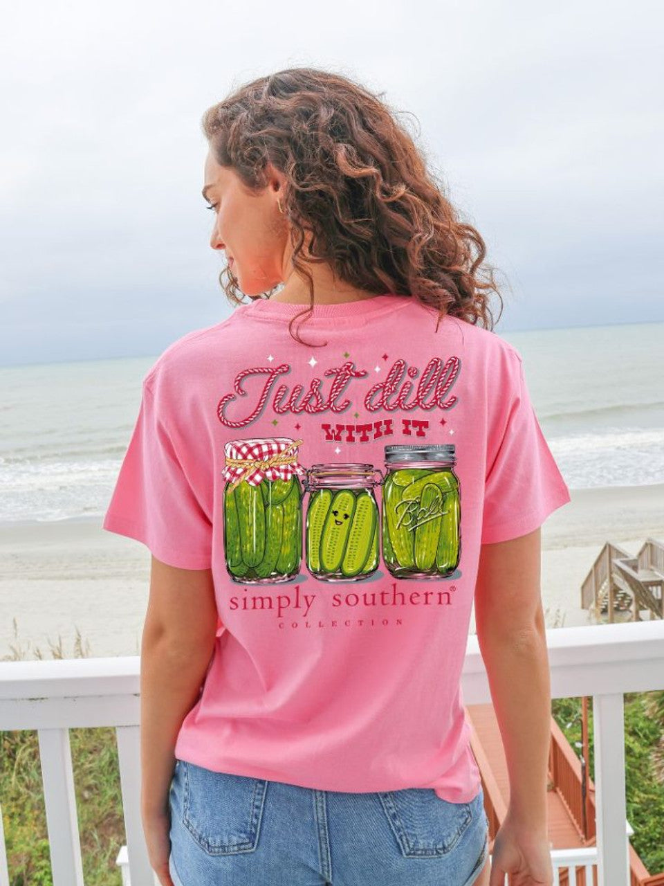 Just Dill With It Short Sleeve Tee from Simply Southern.