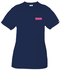 Women's Pineapple Oyster Short Sleeve Tee with the Simply Southern logo on the left chest.