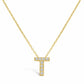 STIA Jewelry Letter Of Mine, Let It Shine Initial Necklace - T