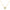 STIA Jewelry Letter Of Mine, Let It Shine Initial Necklace - W