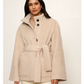 Bundled Wool Coat