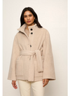 Bundled Wool Coat
