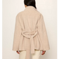Bundled Wool Coat