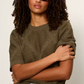 Diamond Stitch Sweater Tee