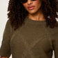 Diamond Stitch Sweater Tee
