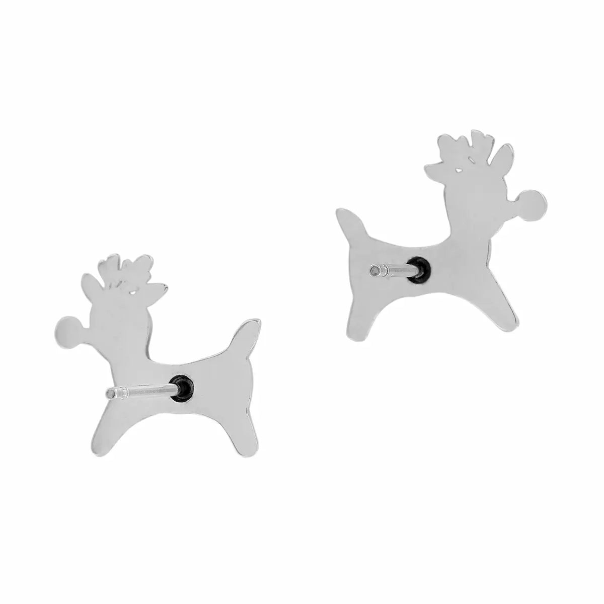 Santa's Reindeer Mini Post Earrings