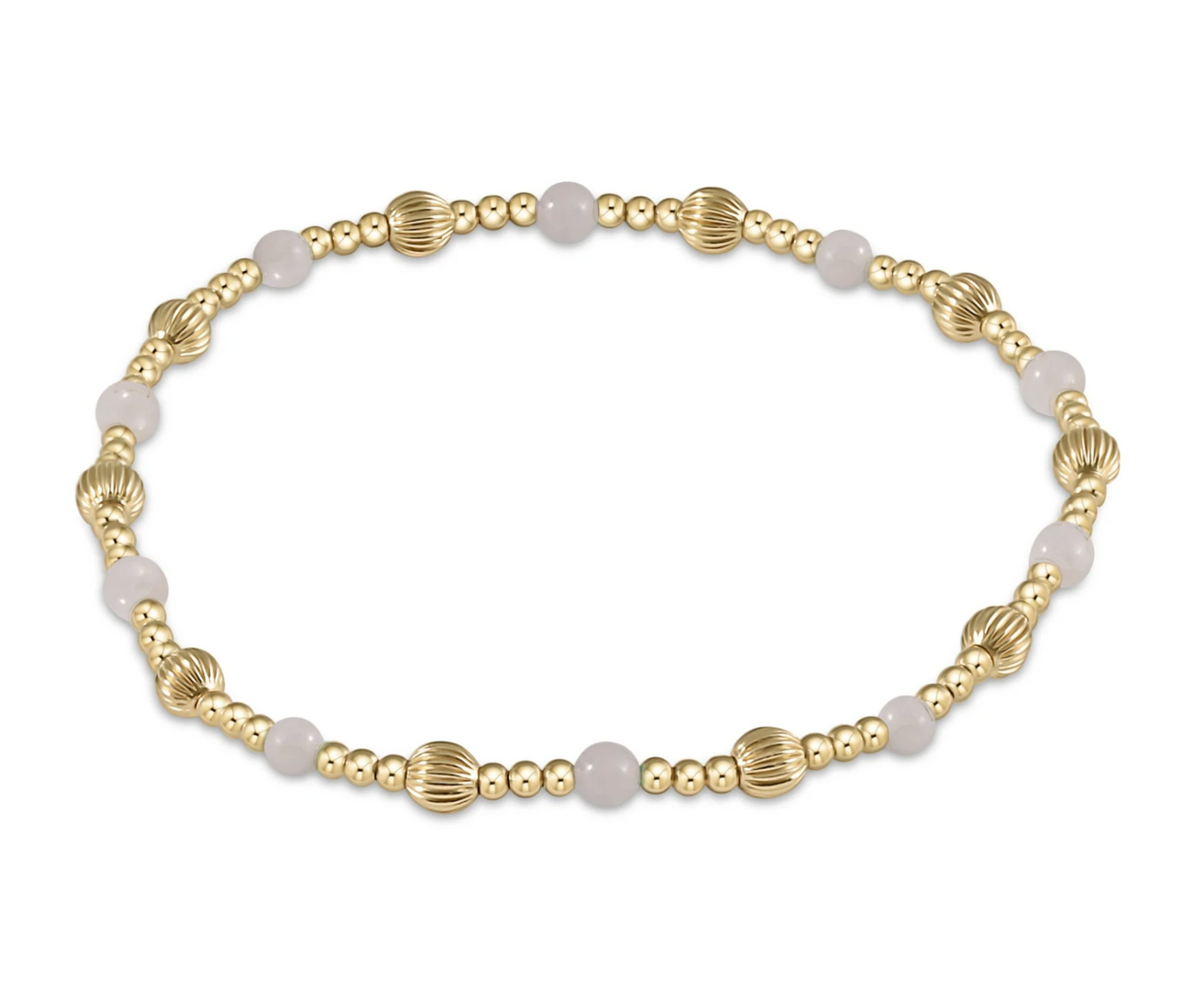 Dignity Sincerity Pattern Bead Bracelet - Labradorite | Enewton®