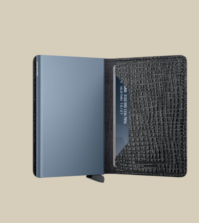 Slimwallet Palmellato-Black