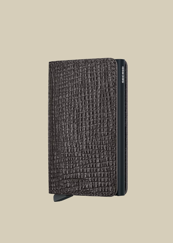 Slimwallet Palmellato-Brown
