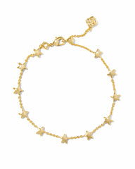 Sierra Star Delicate Chain Bracelet in Gold.