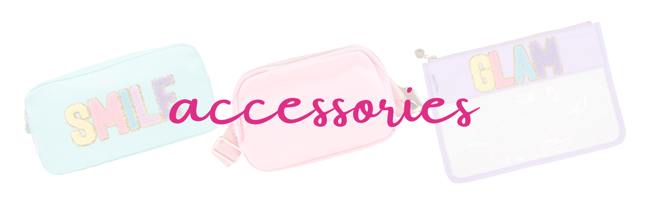 Shop Simply Southern Accessories, from fanny packs, clear bags, car accessories, travel accessories, and more.