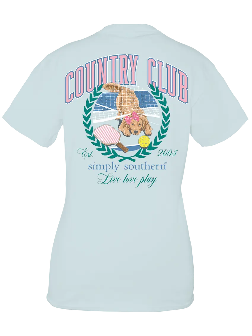 Simply Southern Country Club Short Sleeve Tee