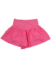 Simply Southern Women's Cross Waist Shorts - Pink