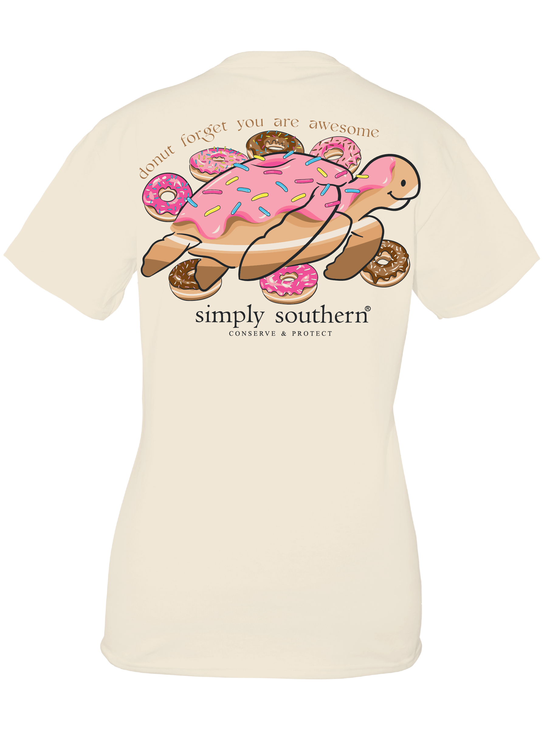 Donut Forget You Are Awesome Short Sleeve Tee
