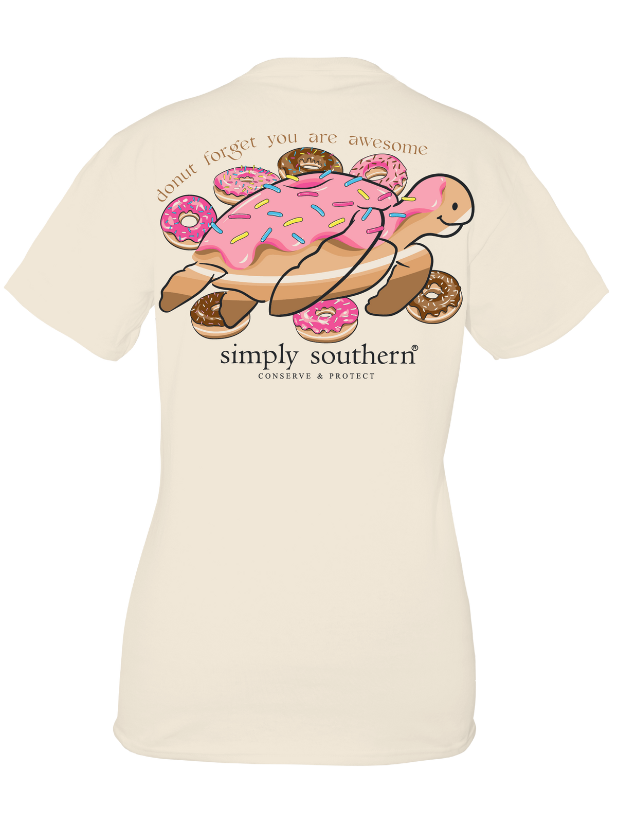 Donut Forget You Are Awesome Short Sleeve Tee