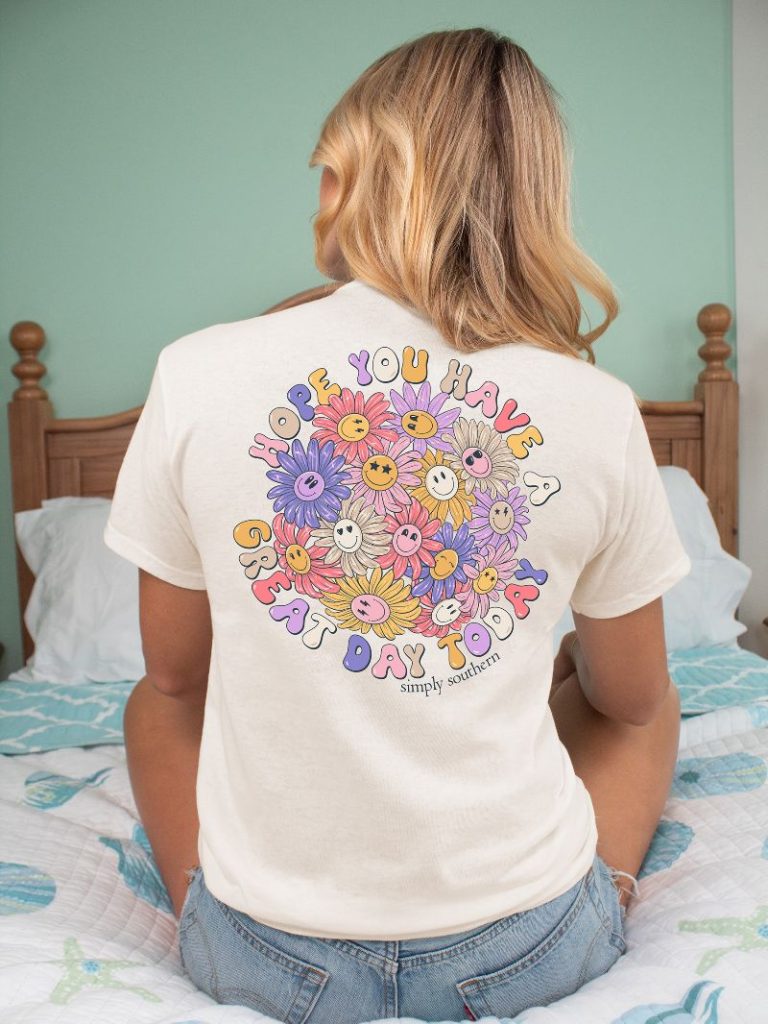 Simply Southern Hope You Have A Great Day Short Sleeve Tee