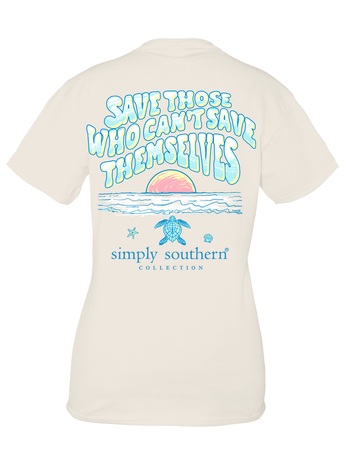 Save Those Who Can't Save Themselves Short Sleeve Tee