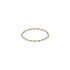 Enewton Gemstone Gold Sincerity Pattern 3mm Bead Bracelet - Labradorite