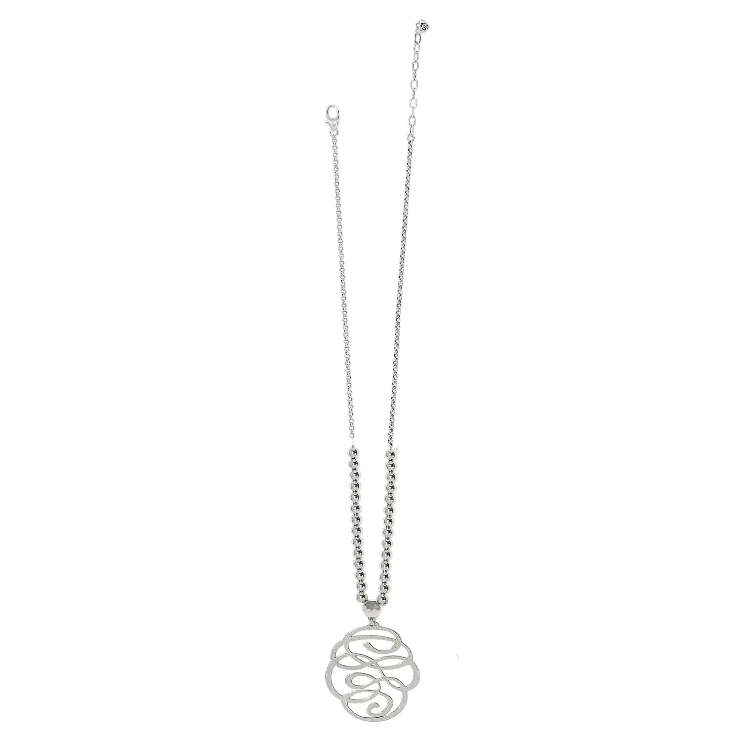 Skribbel Silver Band Necklace Chain View