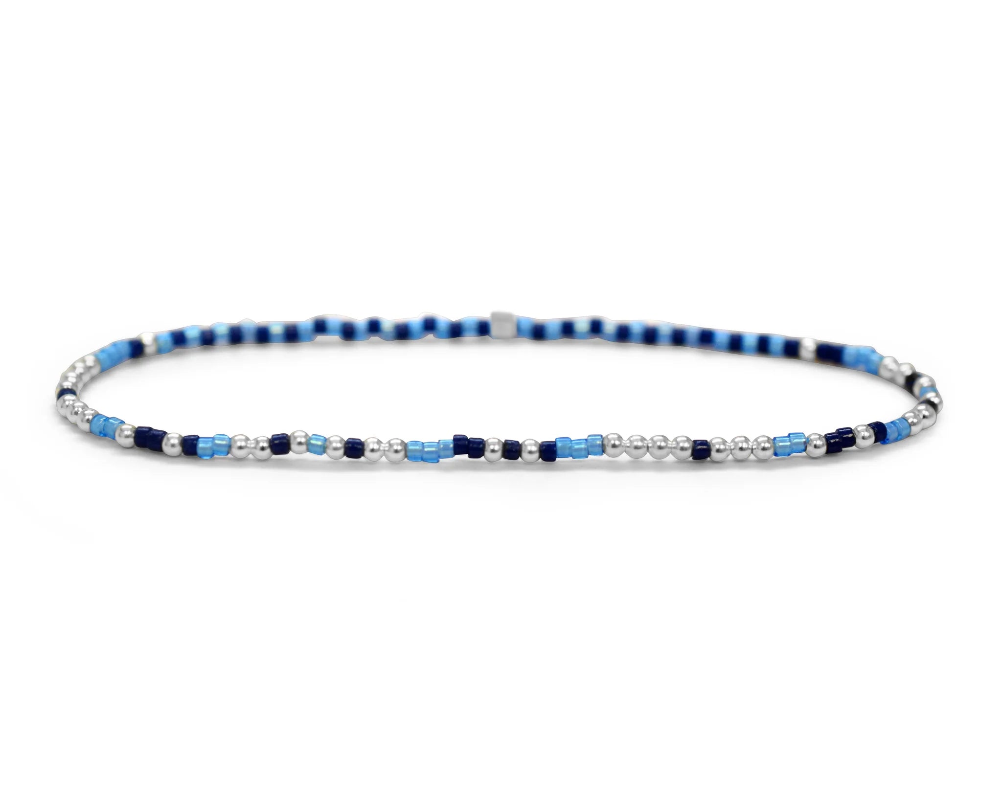 Skylar Paige - YOU ARE MY PERSON - Sentimental Stackers Beaded Bracelets - Blue My Mind