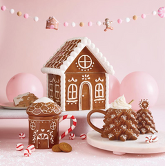 Ceramic Cookie Jar - Gingerbread House
