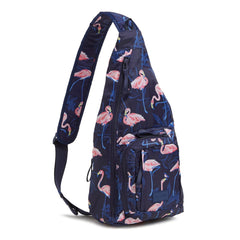 Sling Backpack : Flamingo Party - Vera Bradley - Image 2