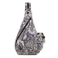 Featherweight Sling Backpack Stratford Paisley Front View