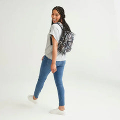 Small Backpack Black Shoulder View