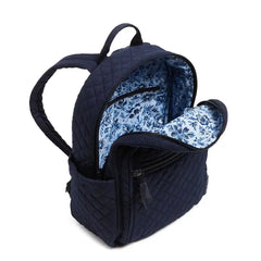 Small Backpack Classic Navy Pattern View