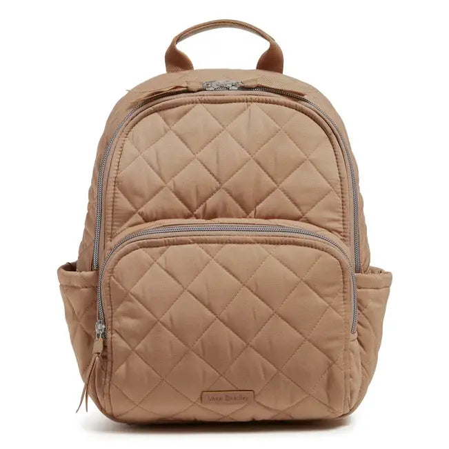 Small Backpack Meadowlark Tan Front View