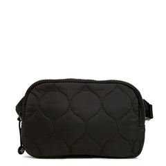 Featherweight Mini Belt Bag Black Front View