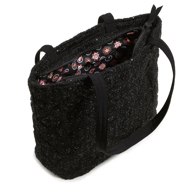 Small Vera Tote Black Pattern View