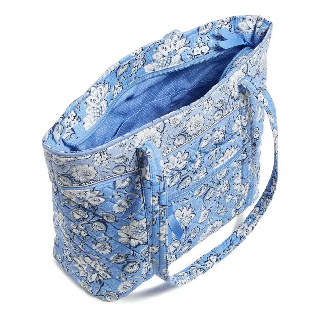 Small Vera Tote - Sweet Garden Blue