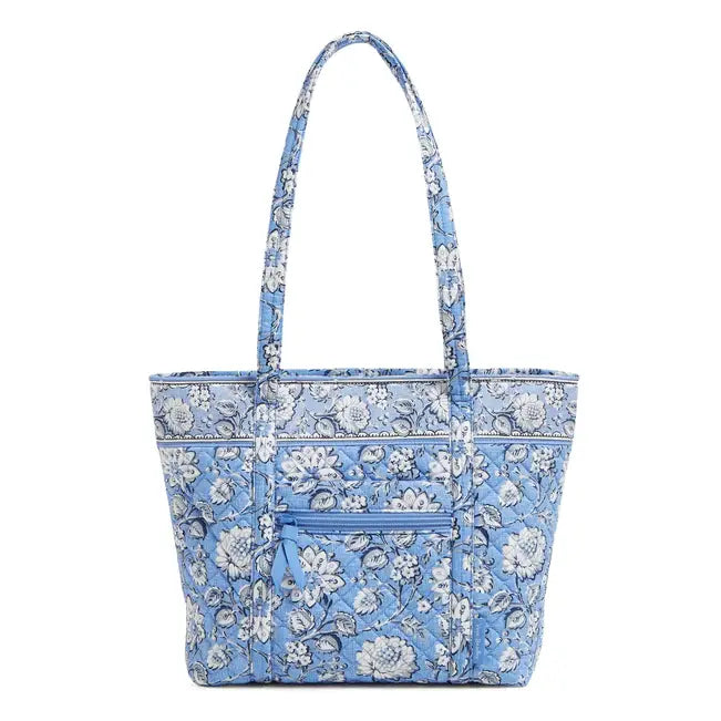 Vera Bradley Small Vera Tote - Sweet Garden Blue