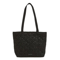 Small Vera Tote Black Front View
