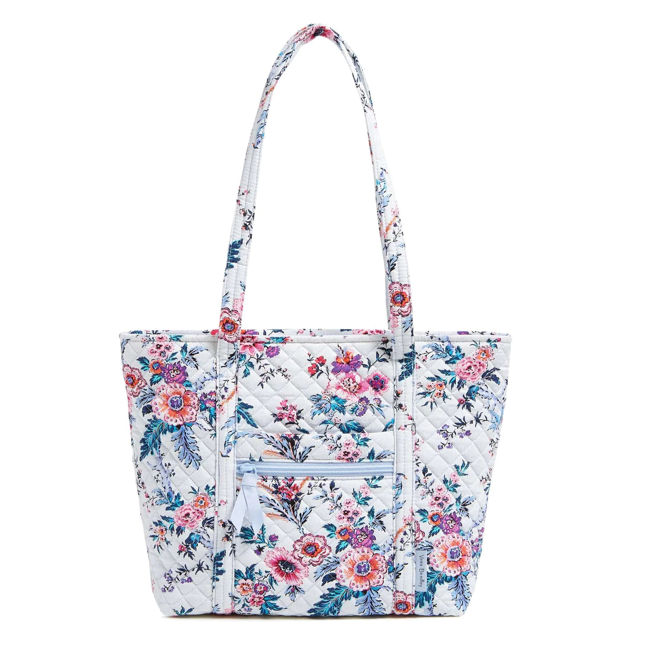 Vera Bradley Small Vera Tote Bag : Magnifique Floral - Image 1