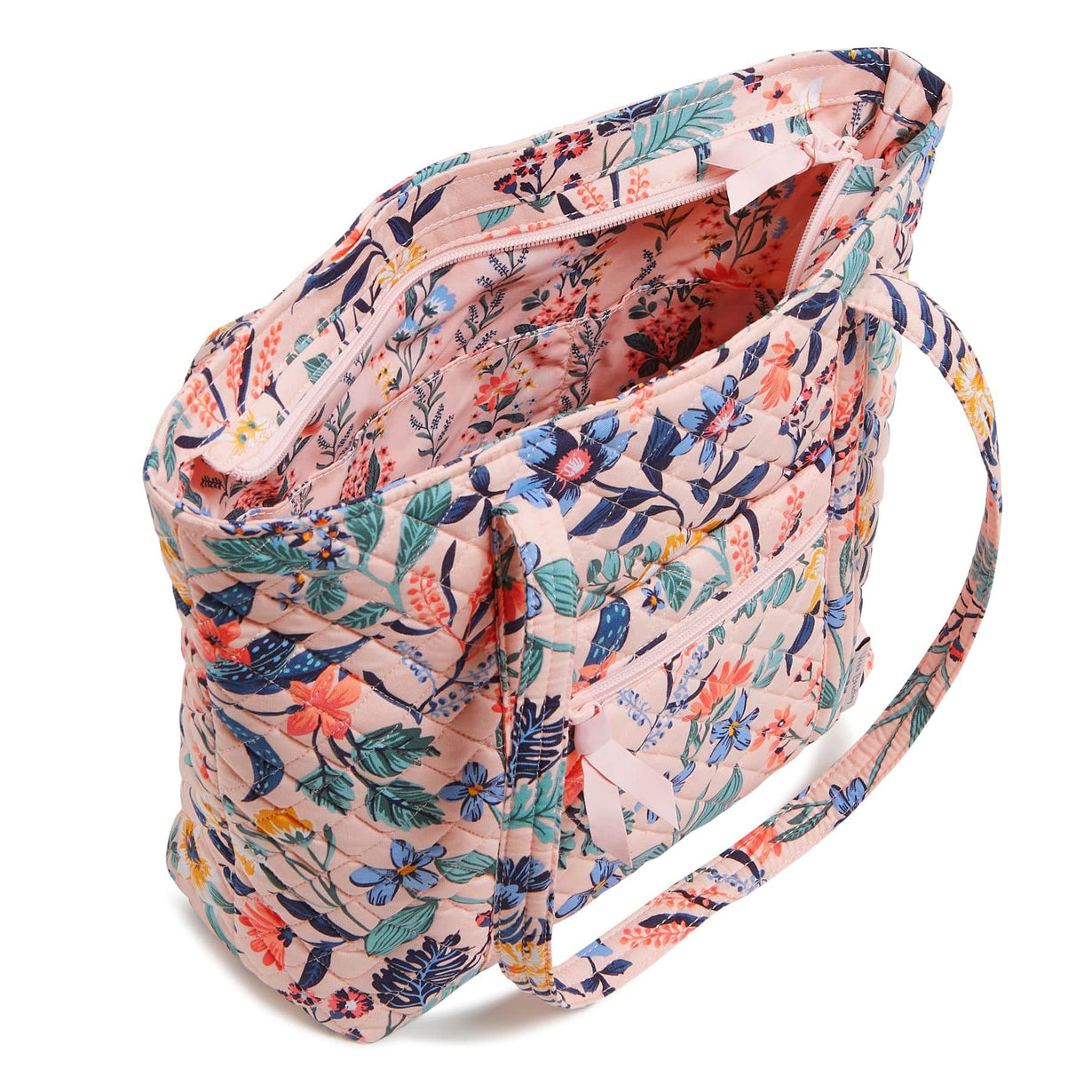 Small Vera Tote : Paradise Coral - Vera Bradley - Image 2