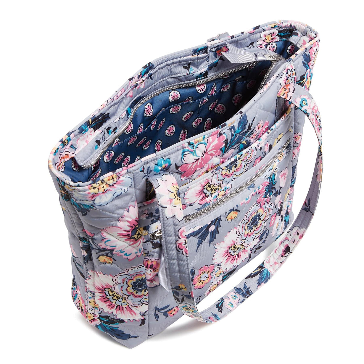 Vera Bradley Small Vera Tote : Parisian Bouquet - Image 2