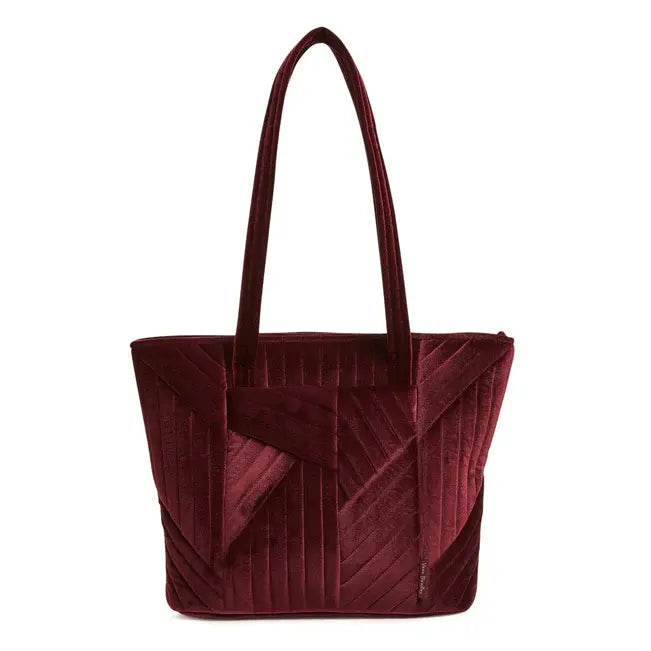 Small Vera Tote Raisin Front View