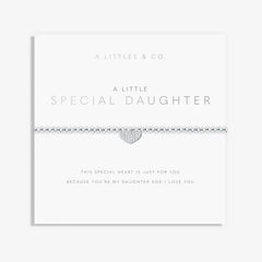 A Little Special Daughter Bracelet Card View