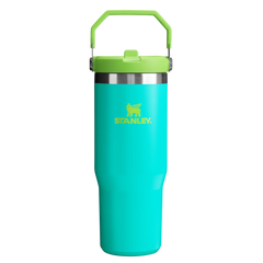 The IceFlow™ Flip Straw Tumbler 30 oz in Tropical Teal.