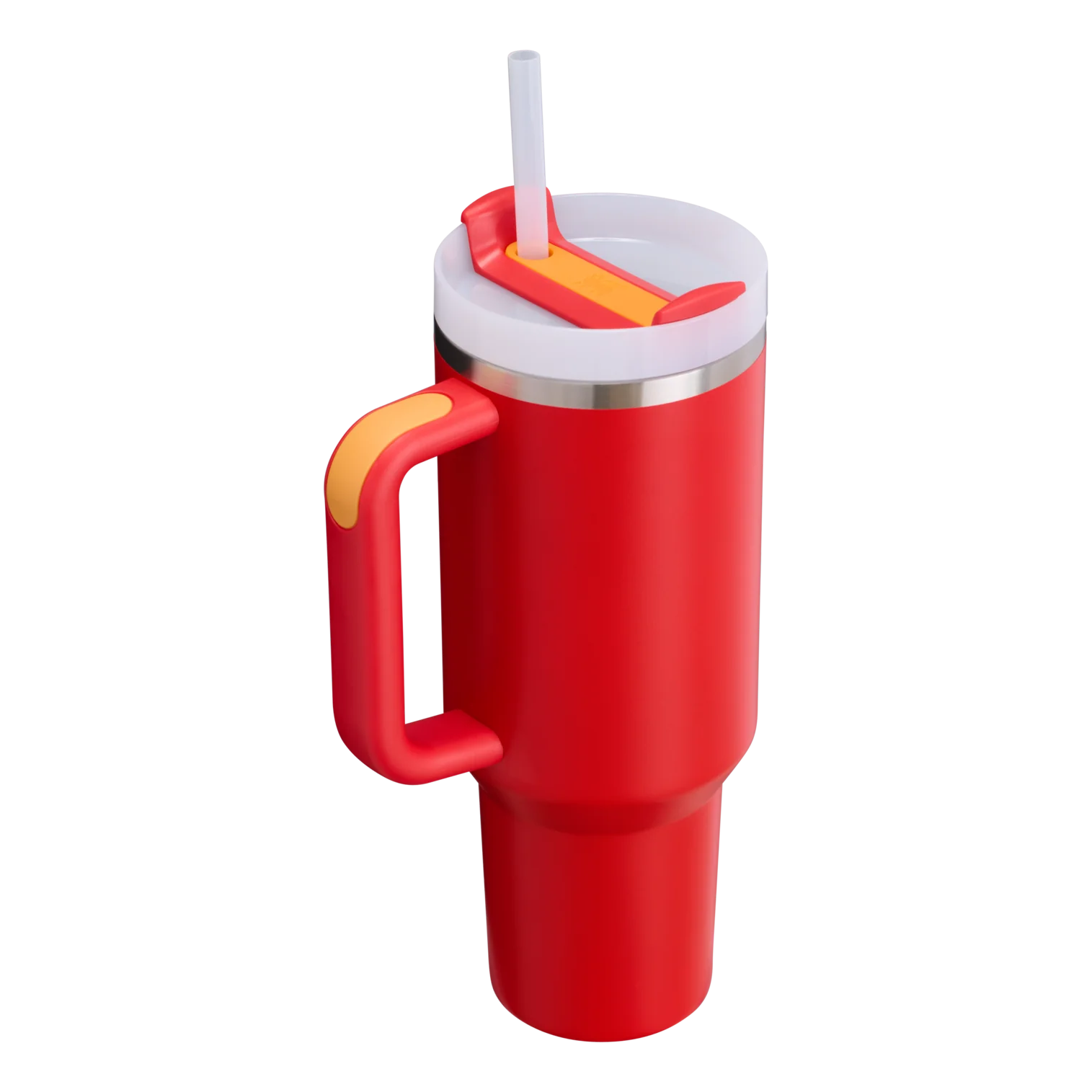 The Quencher H2.O FlowState™ Tumbler 40 oz in the color Chili.