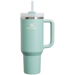 The Quencher H2.O FlowState™ Tumbler 40 oz in the color Seafoam.